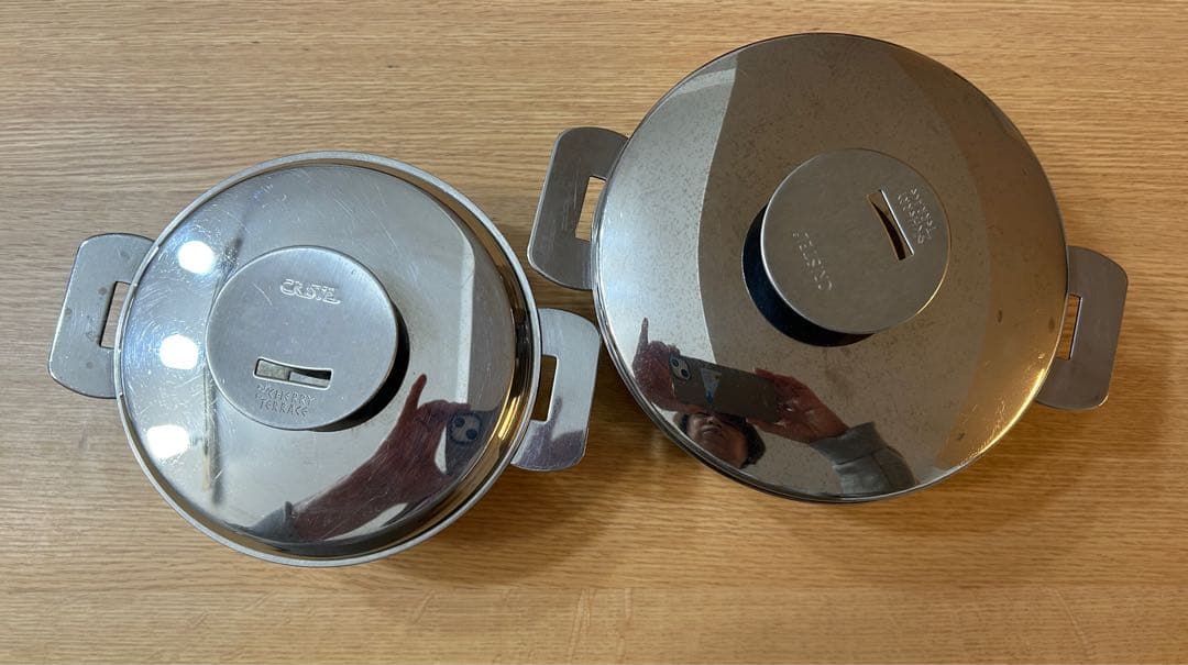 クリステル　CRISTEL 16cm14cm鍋２点セット