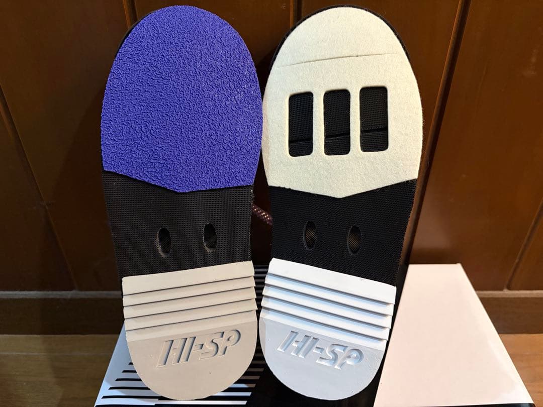 HI-SPボウリングシューズ 黒/紫　Cordoloコアドロ　24.5cm 新品