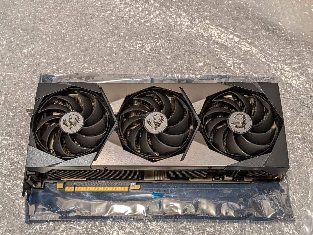 MSI RTX 3080 Ti SUPRIM X 12G モンハンワイルズ快適
