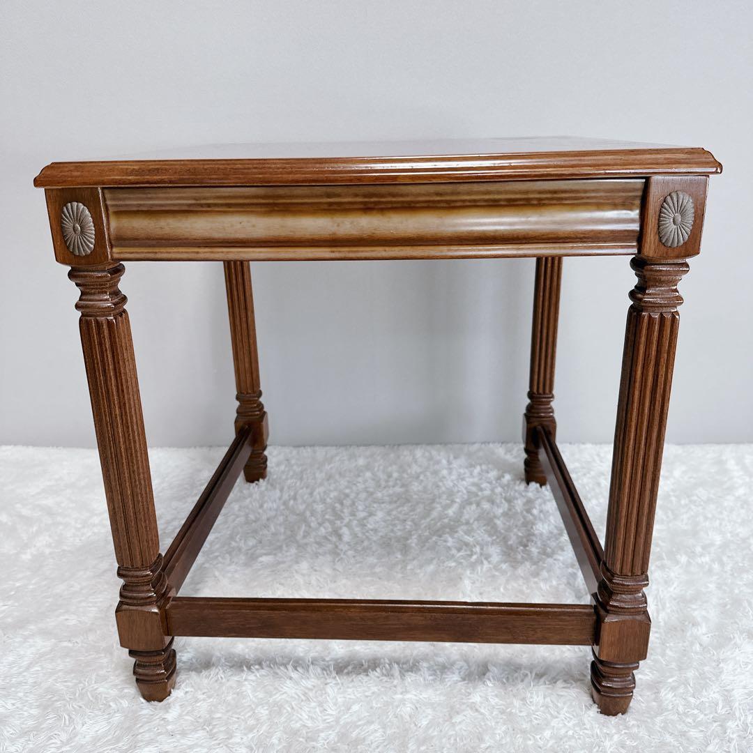 美品　アンティーク　ネストテーブル　3点セット　バタフライ式　レア　希少