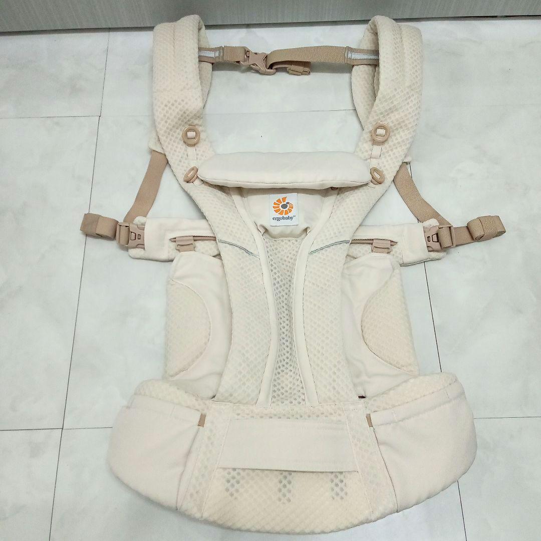 極美品♡【エルゴベビー】 オムニブリーズ ／ナチュラルベージュ