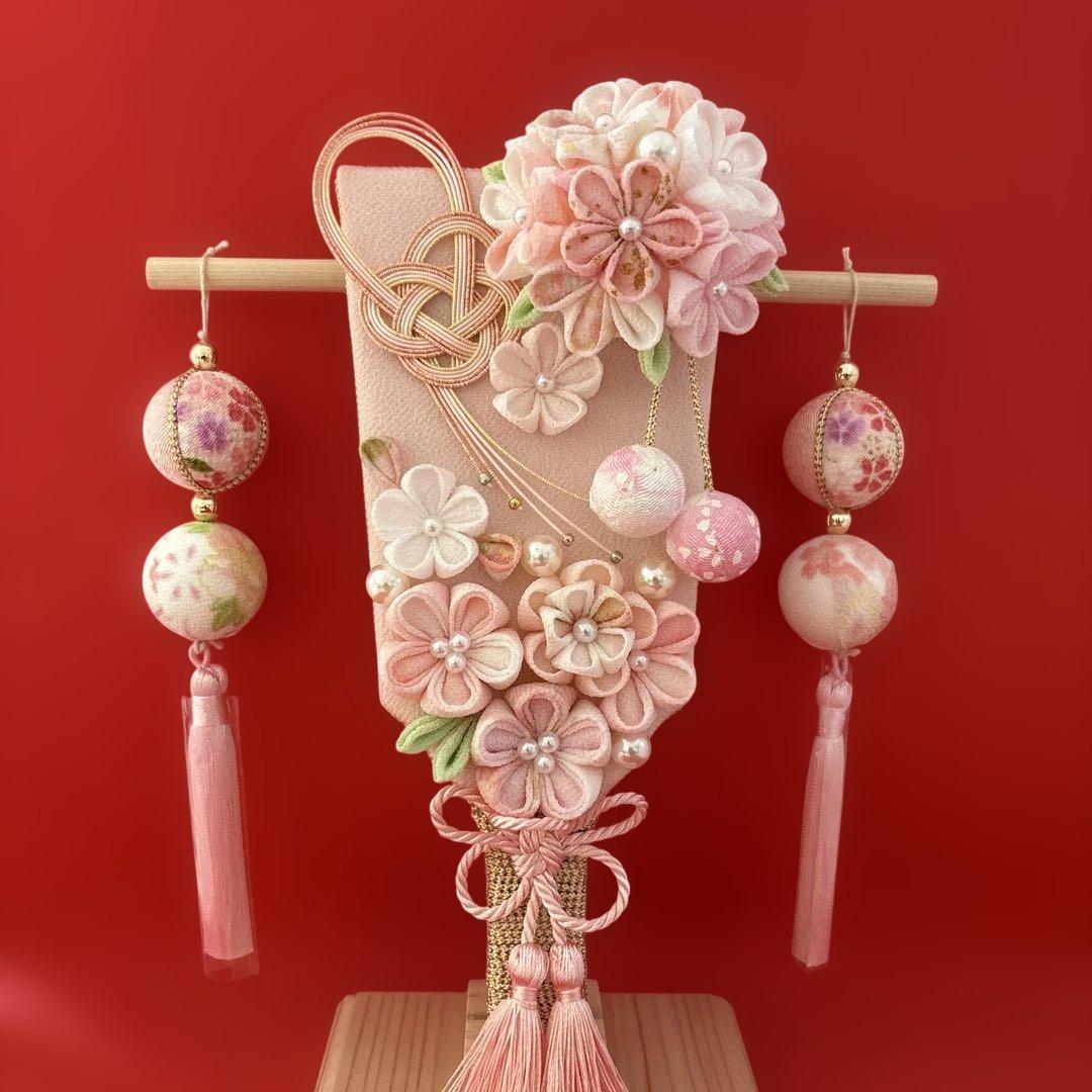 専用　木目込み　手鞠　鞠　和玉名前入り　刺繍　命名　お雛様　七五三