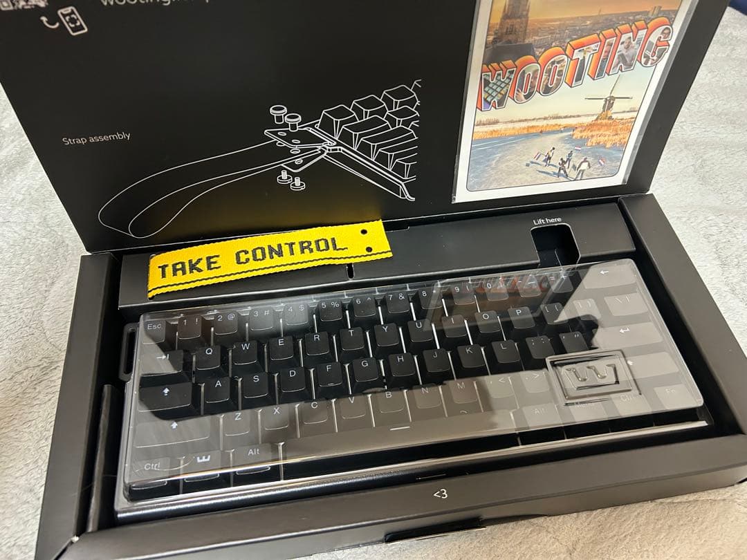 【美品】Wooting 60HE+ US配列 RGB 箱・付属品完備