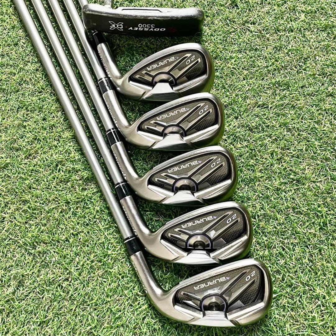 【バッグ美品】テーラーメイド ステルスグローレ L ゴルフクラブセット 9本 右