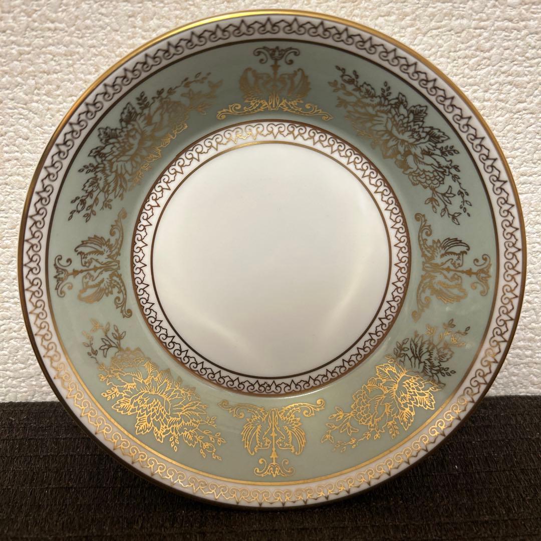 ウェッジウッド　コロンビア　セージグリーン　フルーツボウル　サラダボウル