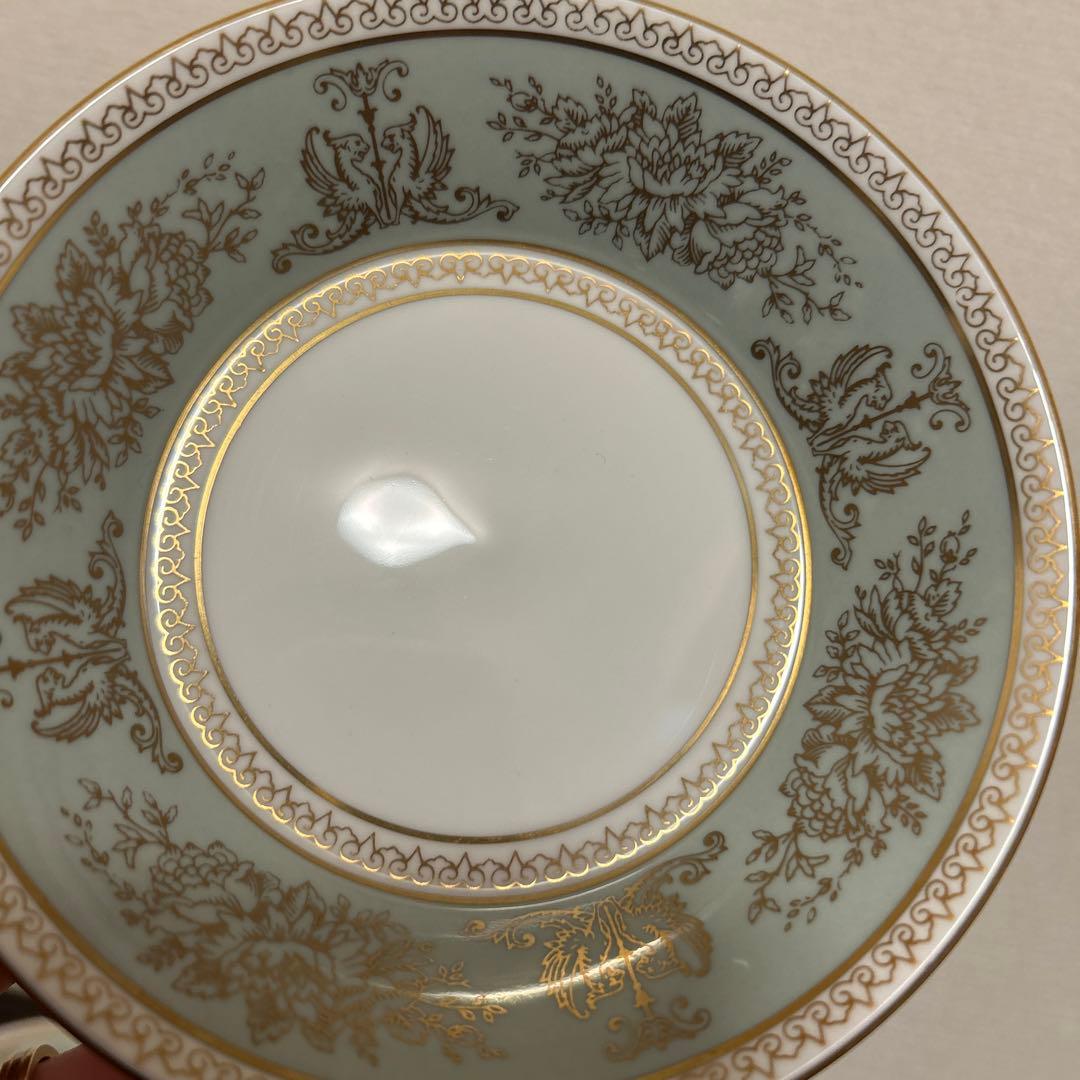 ウェッジウッド　コロンビア　セージグリーン　フルーツボウル　サラダボウル