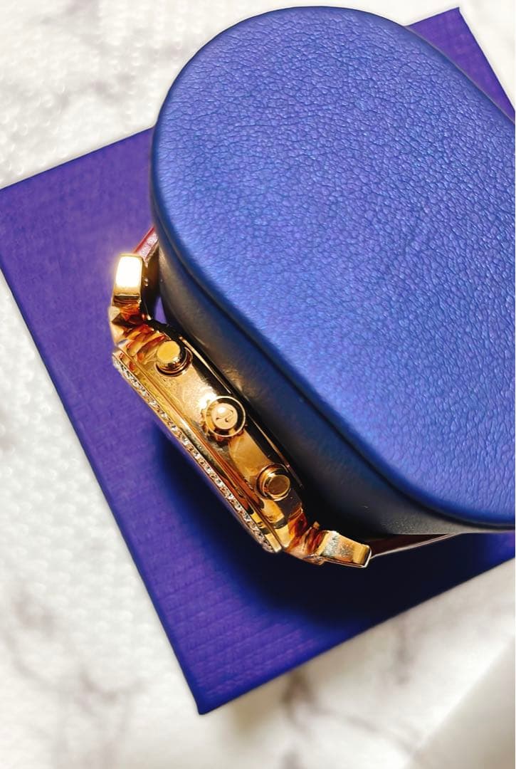 【美品】スワロフスキー 腕時計 レディース 赤 エラ ジャーニー ルビー 箱付き