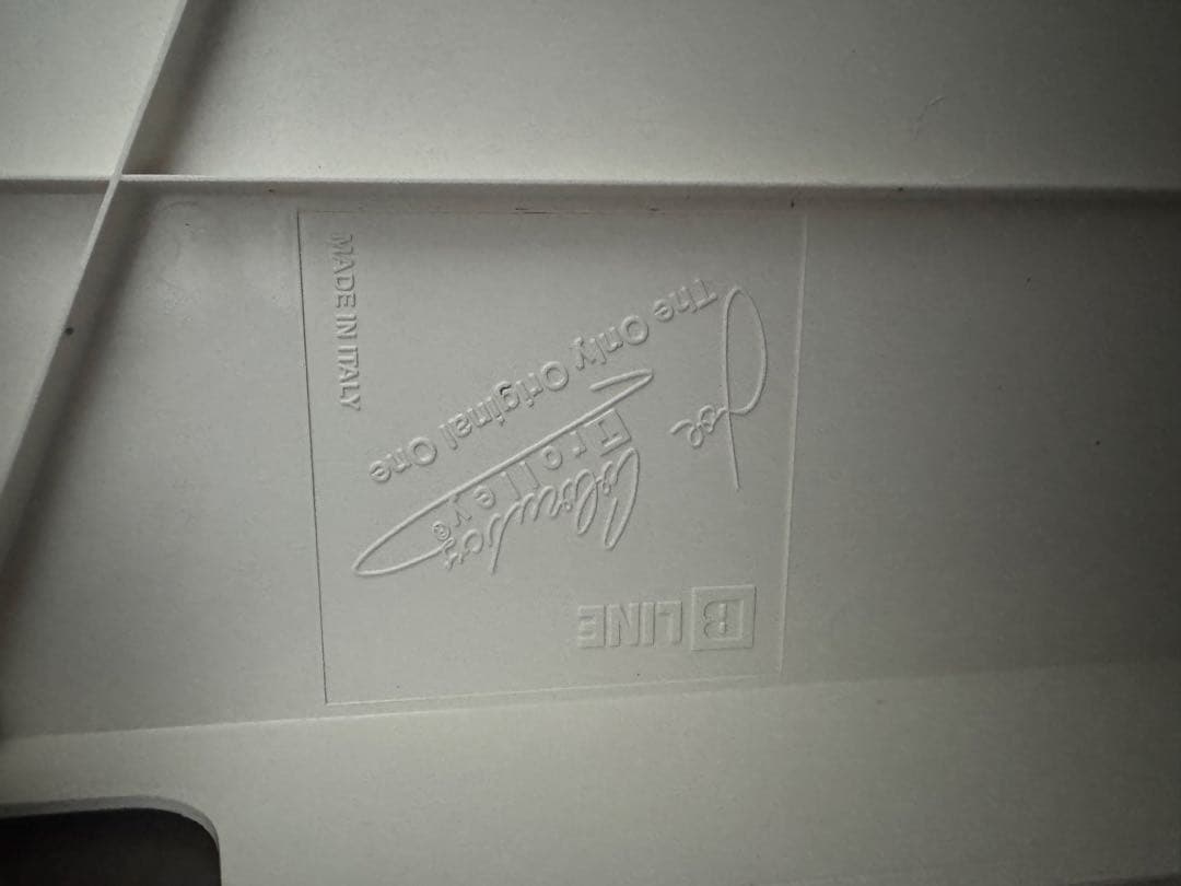 B LINE ボビーワゴン　ジョエ•コロンボデザイン 3段×3トレイ ホワイト