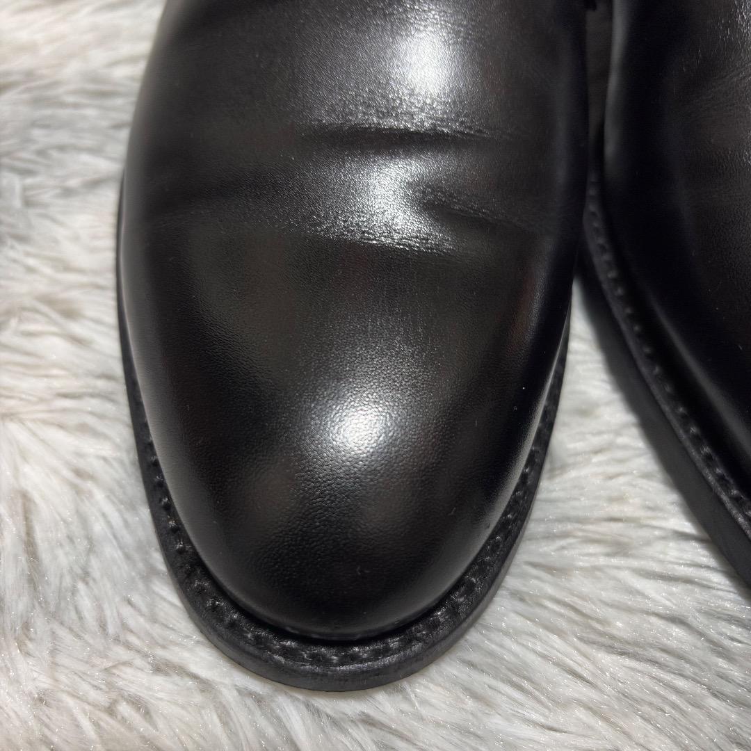 極美品✨Berwick UK6(25.5cm) プレーントゥ シューキーパー付属