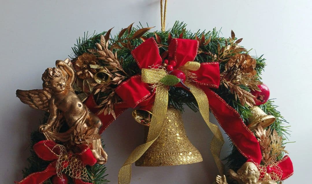 本場のスエーデンアーチストが制作した　クリスマス　リース