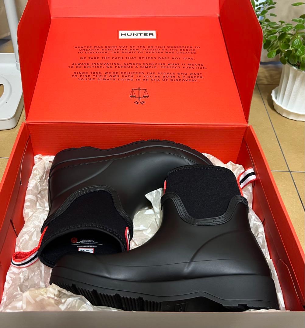 タイムセール！HUNTER/プレイブーツ 1回お試しのみ 新品同様