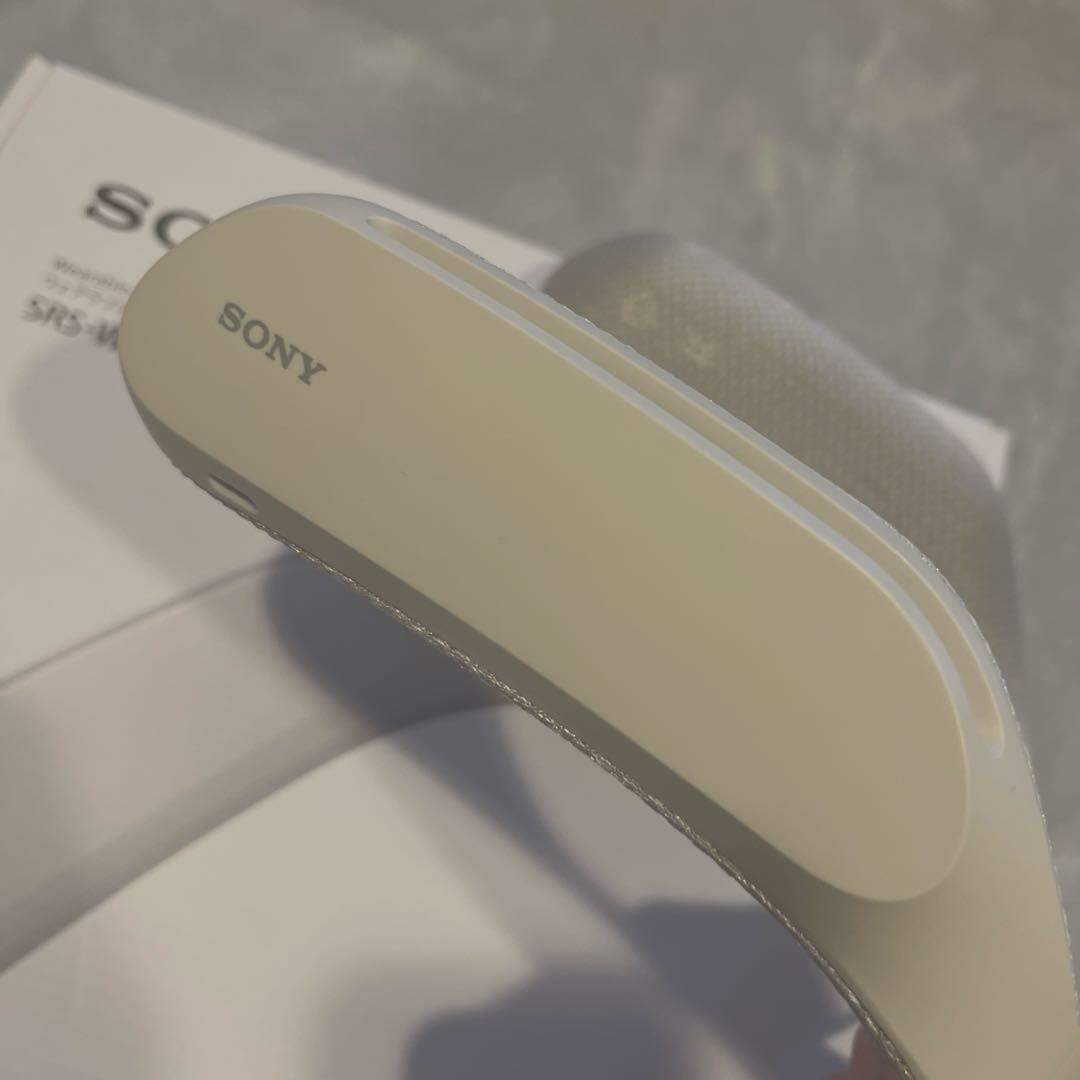 【美品】SONY ウェラブルネックスピーカー　SRS-WS1