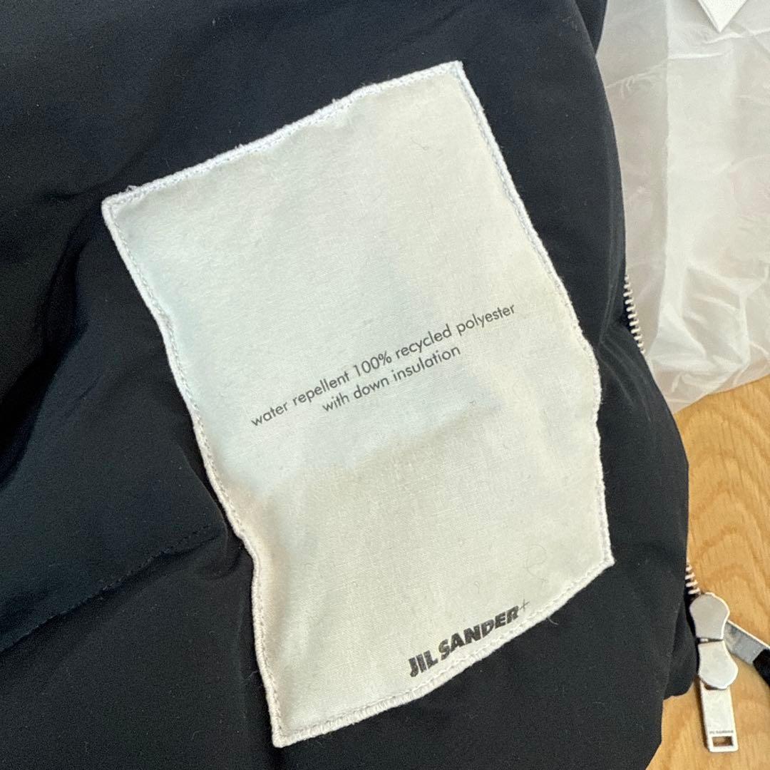 JIL SANDER ジルサンダー　フード付きダウンベスト
