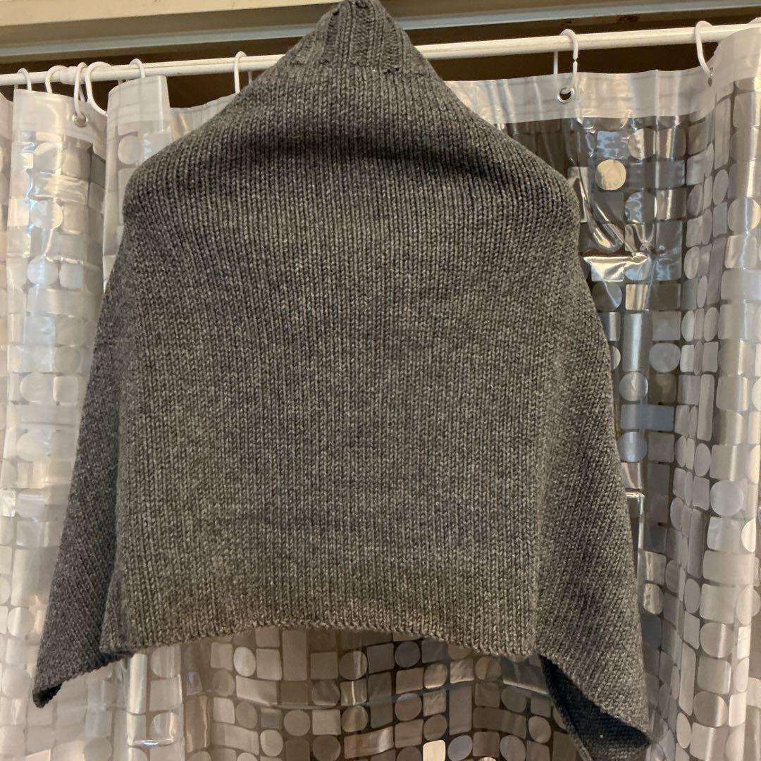 ラフシモンズ　アーカイブ／ニットケープ