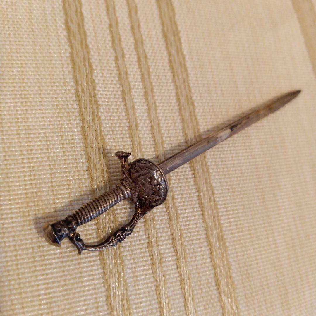 ヴィンテージ ティファニー 剣型 爪楊枝 カクテルピック 6本セット