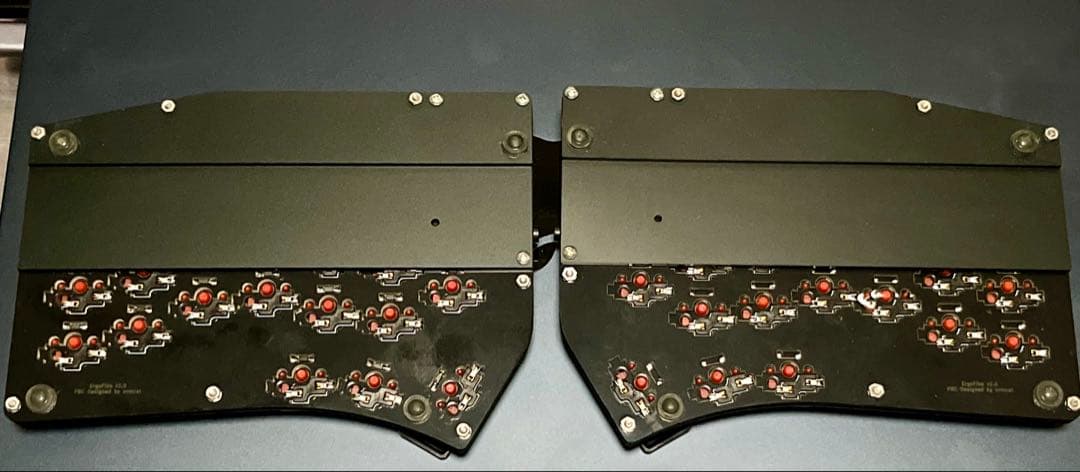 ErgoFine分割キーボード 56キー USB-C Vial対応