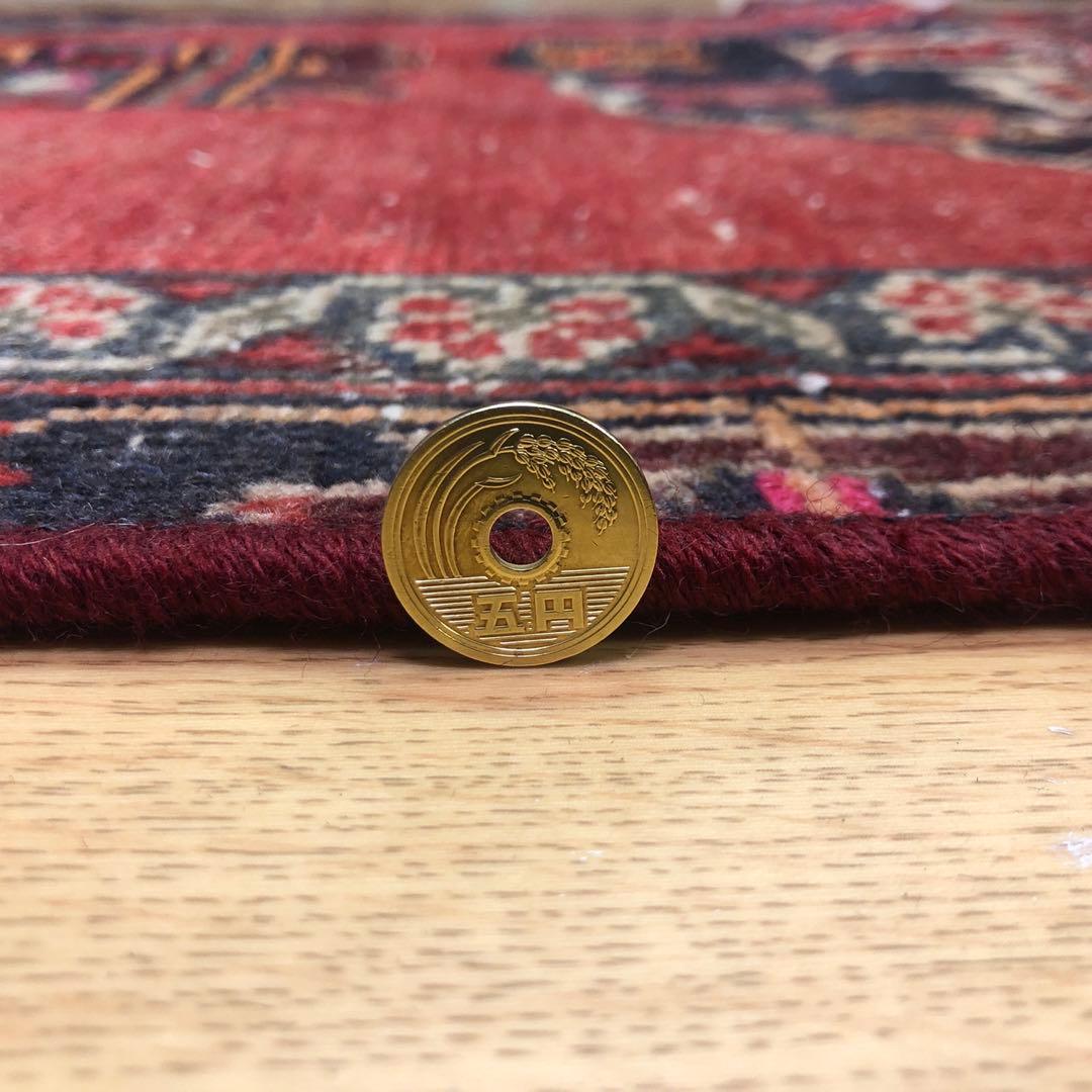 ペルシャ絨毯 ヴィンテージラグ 214×49cm 手織り オールドpersia