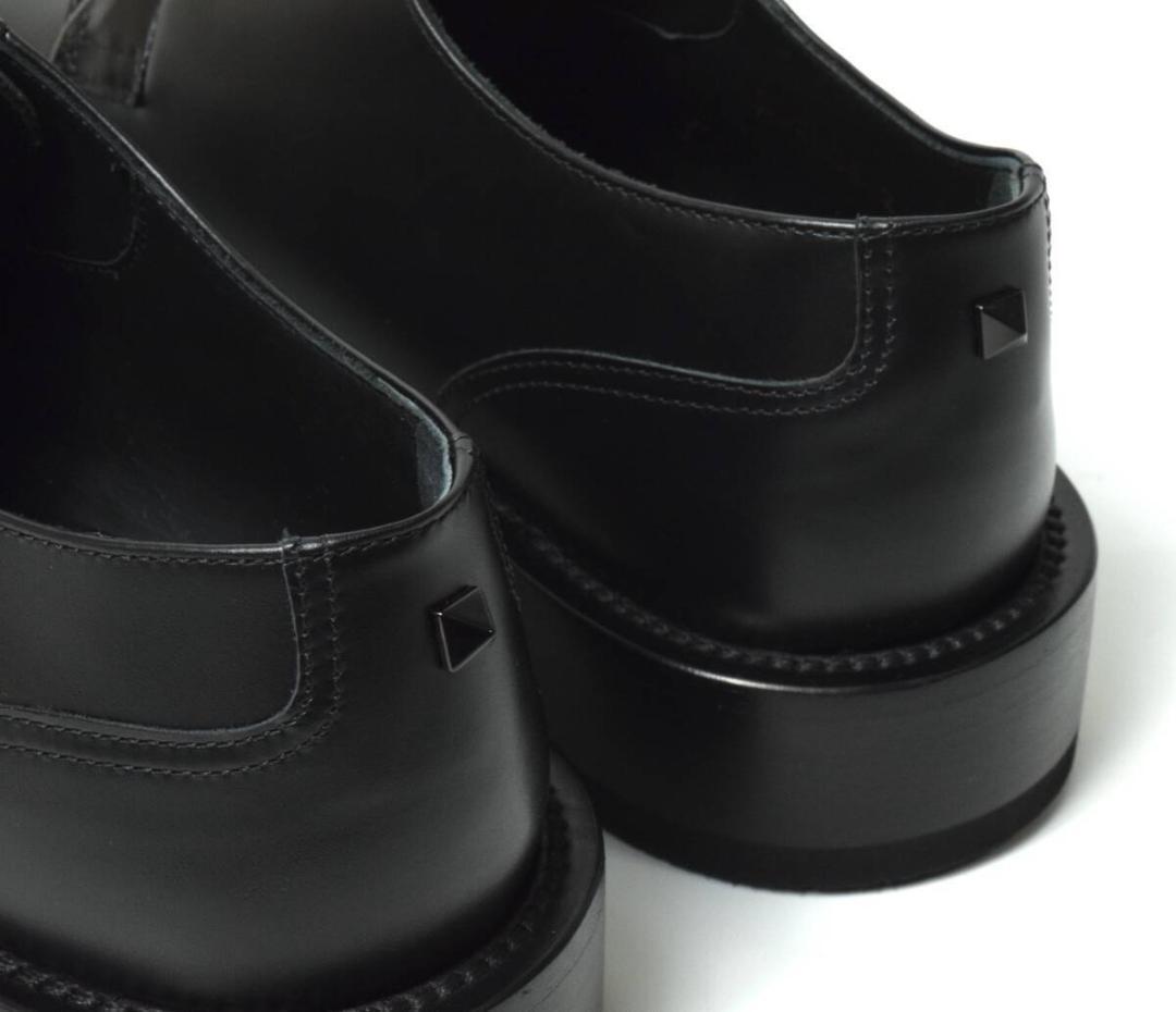 未使用15.6万 VALENTINO ヒールロックスタッズダービーシューズ 41