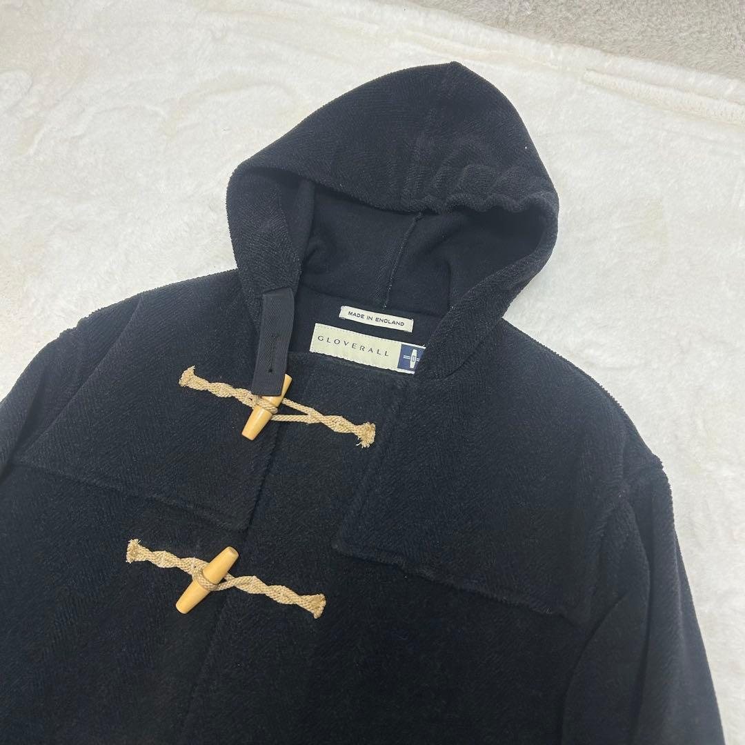 【美品】グローバーオール ヘリンボーン キングストン ダッフルコート