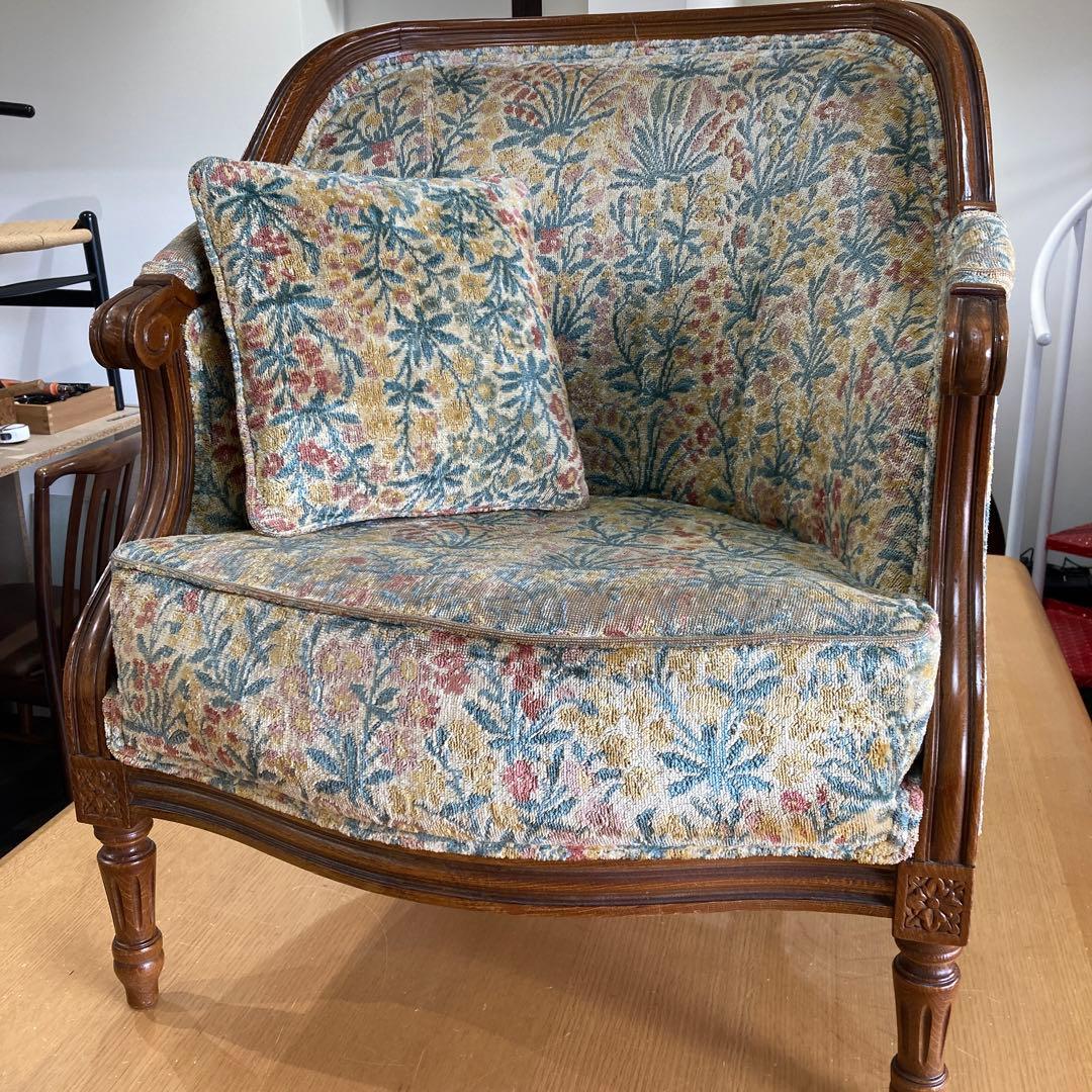 アームチェア　1人掛け　ソファ　①