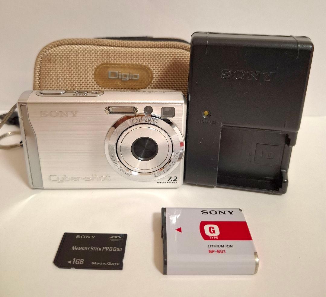 [準美品]ソニー SONY Cyber-shot DSC-W80 コンデジ