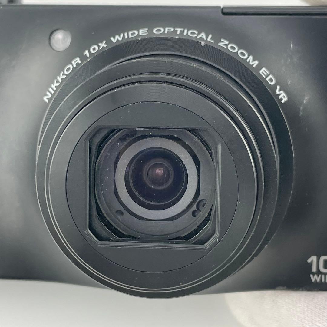 実写美⭕️訳あり【動作確認済】Nikon COOLPIX S8000 ブラック