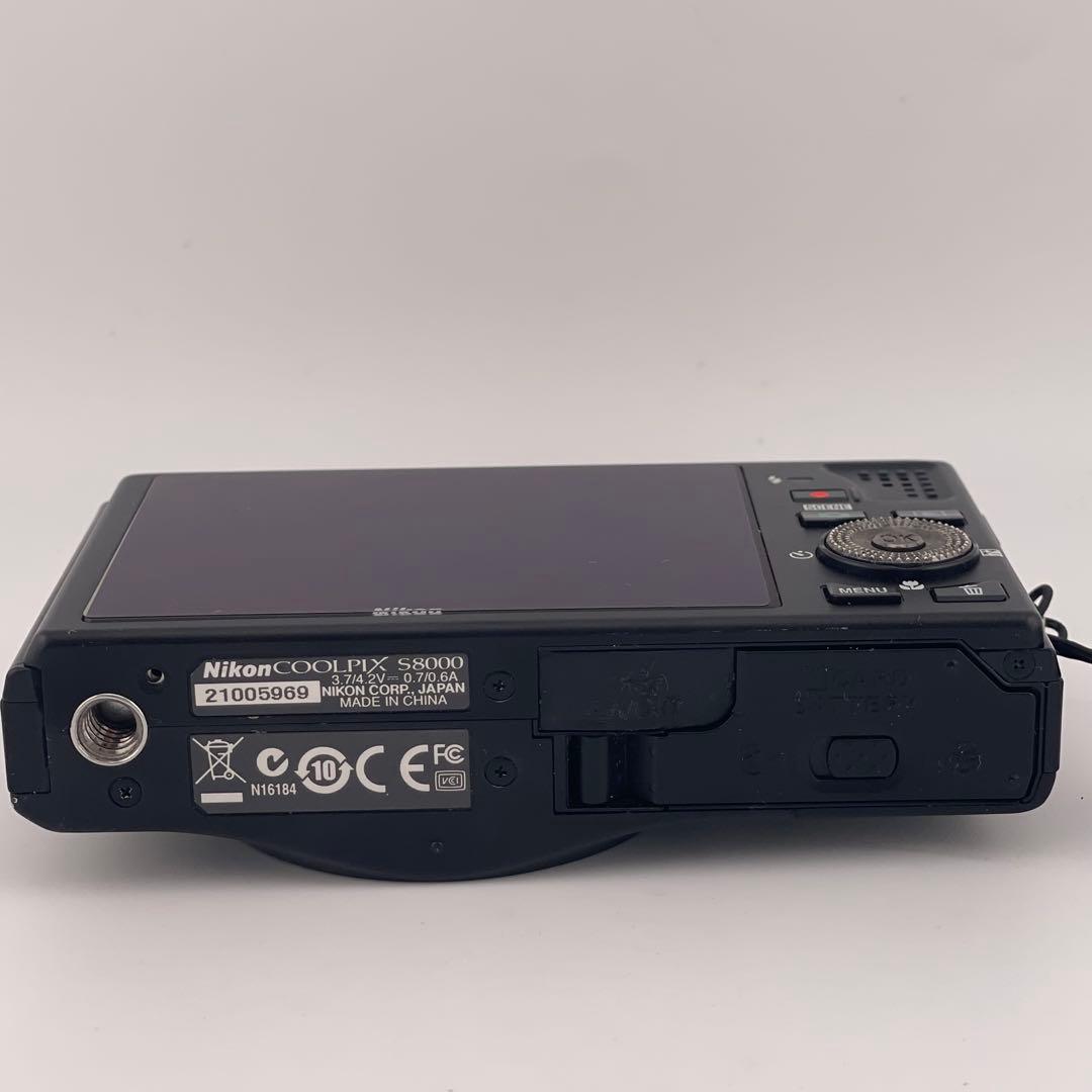 実写美⭕️訳あり【動作確認済】Nikon COOLPIX S8000 ブラック