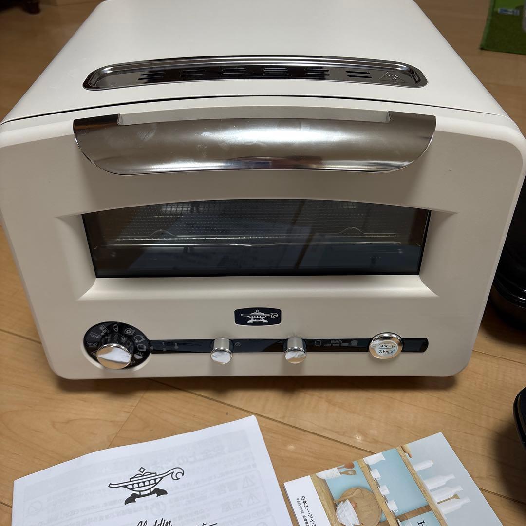 アラジン グラファイトグリル&トースター　AET-GP14B ホワイト