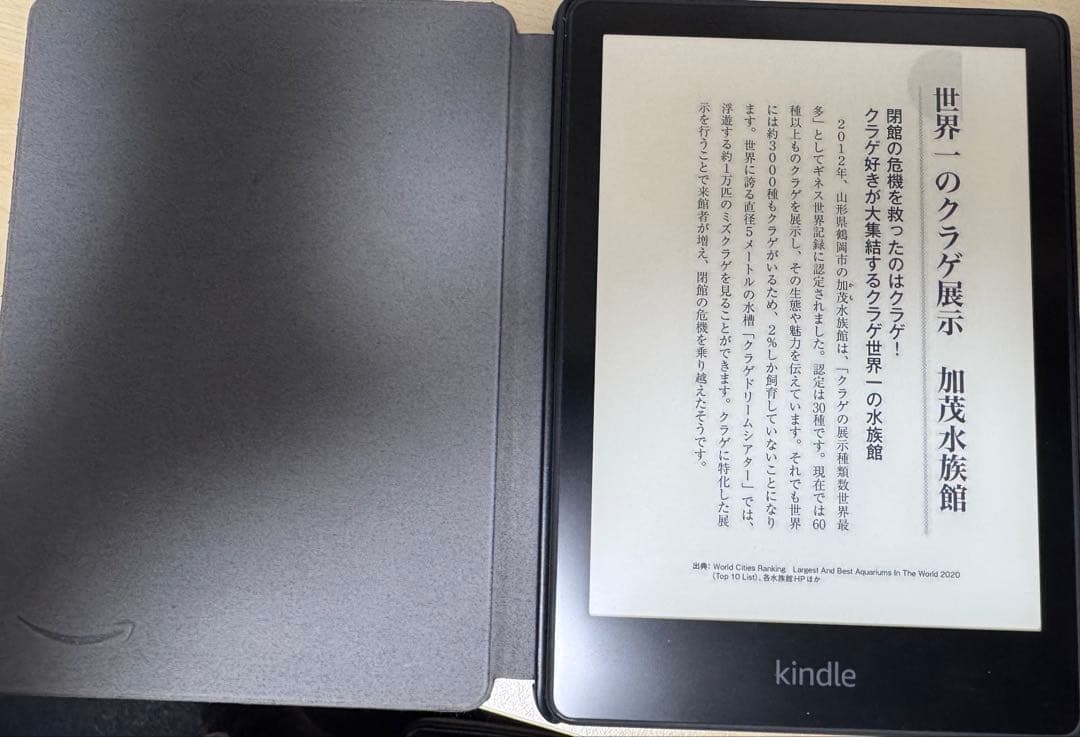 Kindle Paperwhite第11世代 8GB6.8インチ 広告なし 美品
