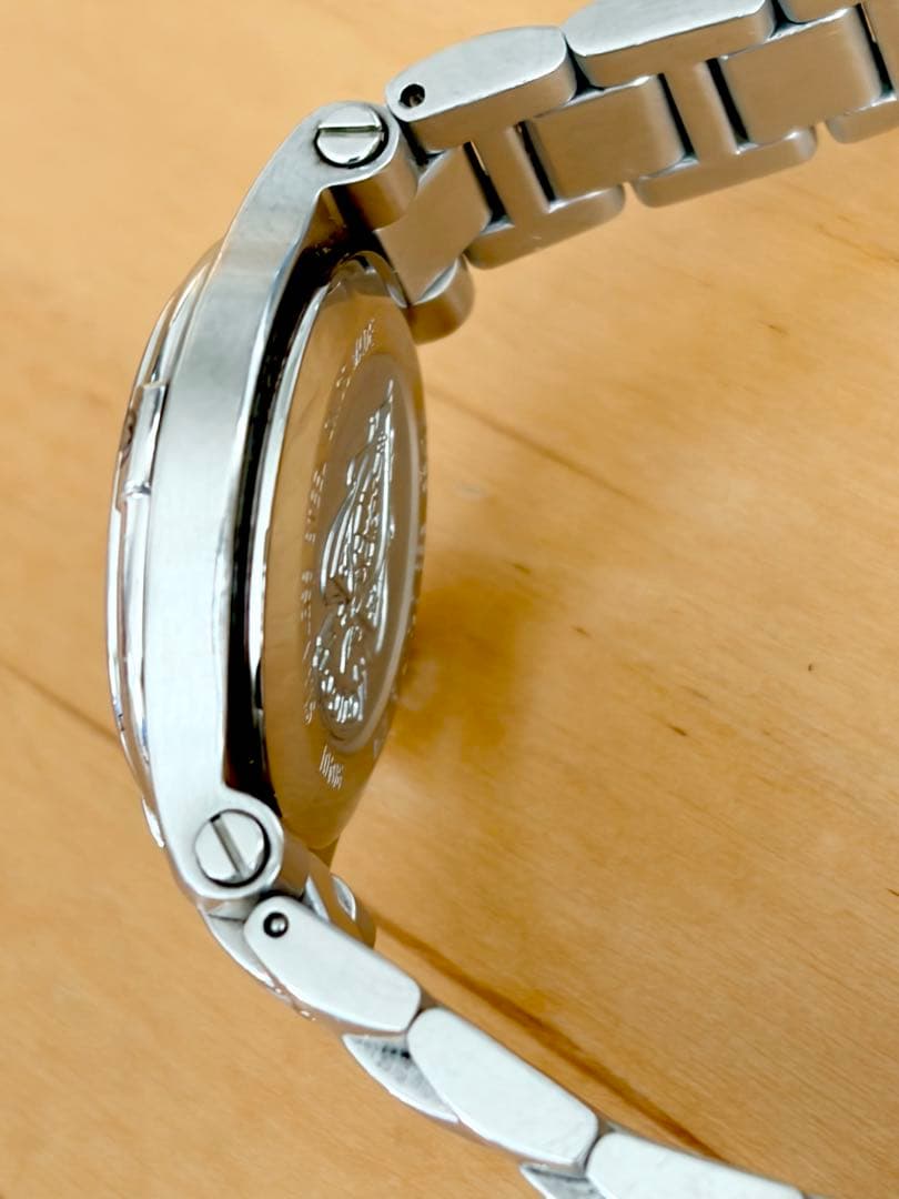 稼働品　GUCCI グッチ　レディース　9040L クォーツ　デイト　ブラック