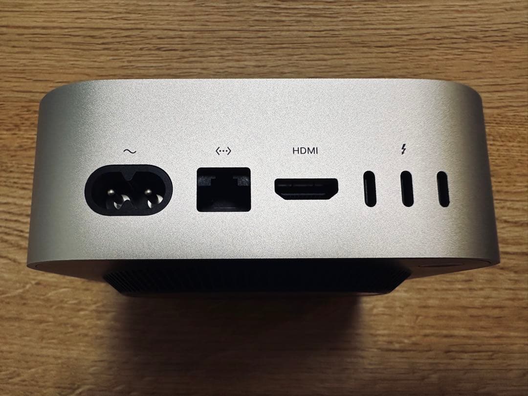 【ほぼ未使用】Mac mini M4（256GB）出品