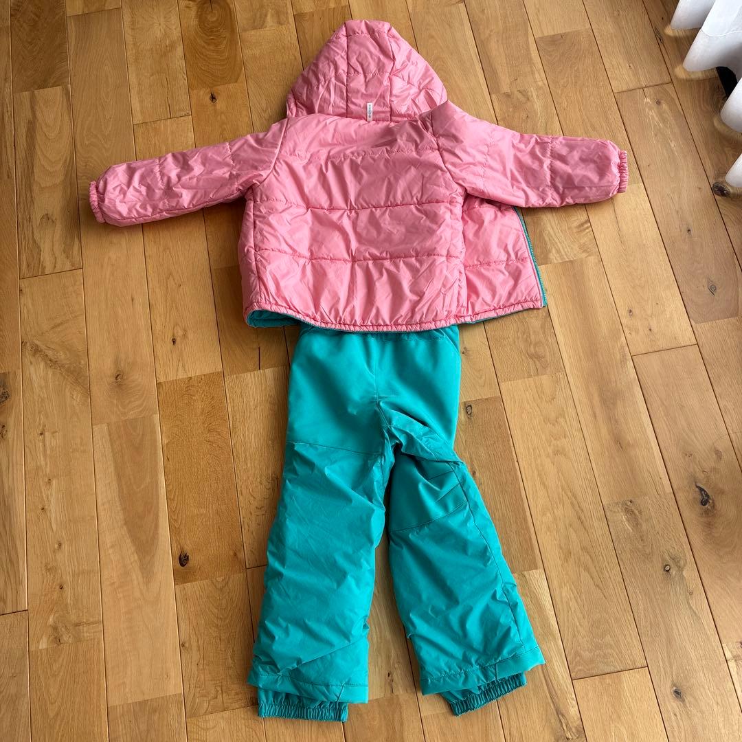 Columbia リバーシブル子ども用スキーウェア 上下セット