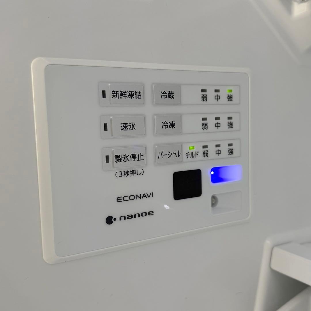 【超美品‼️】パナソニック 2021年製 406L冷蔵庫ナノイー 微凍結パーシャル