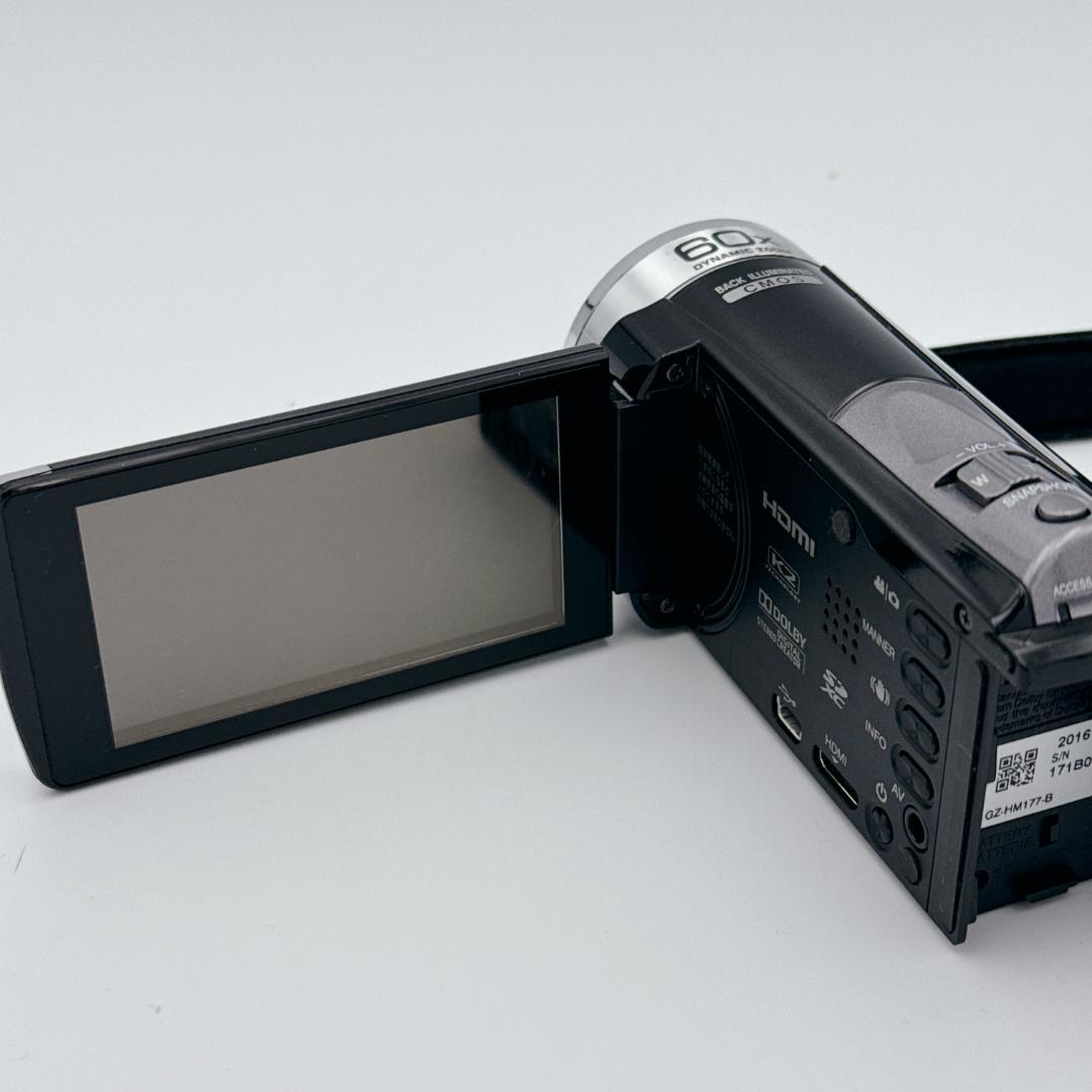 専用ほぼ未使用✨JVC Everio フルハイビジョンビデオカメラ GZ-HM1