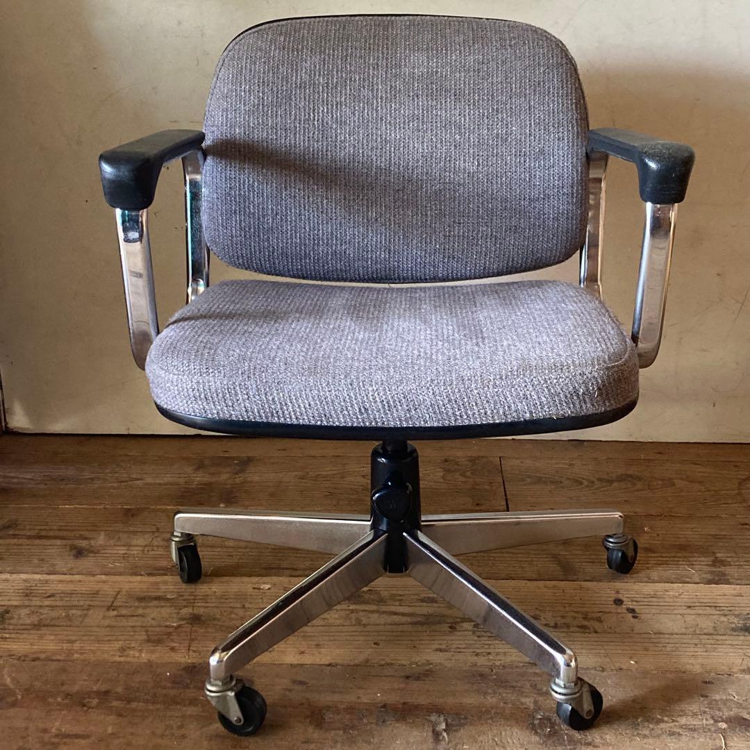 コクヨ ヴィンテージ デスク アームチェア キャスター