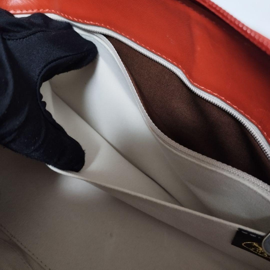 ほぼ未使用☆　JRA認定　シャイニー　クロコダイル　ハンドバッグ　ボストンバッグ