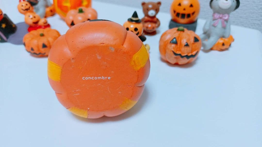 ハロウィン置物コンコンブルセット☆新品同様美品☆