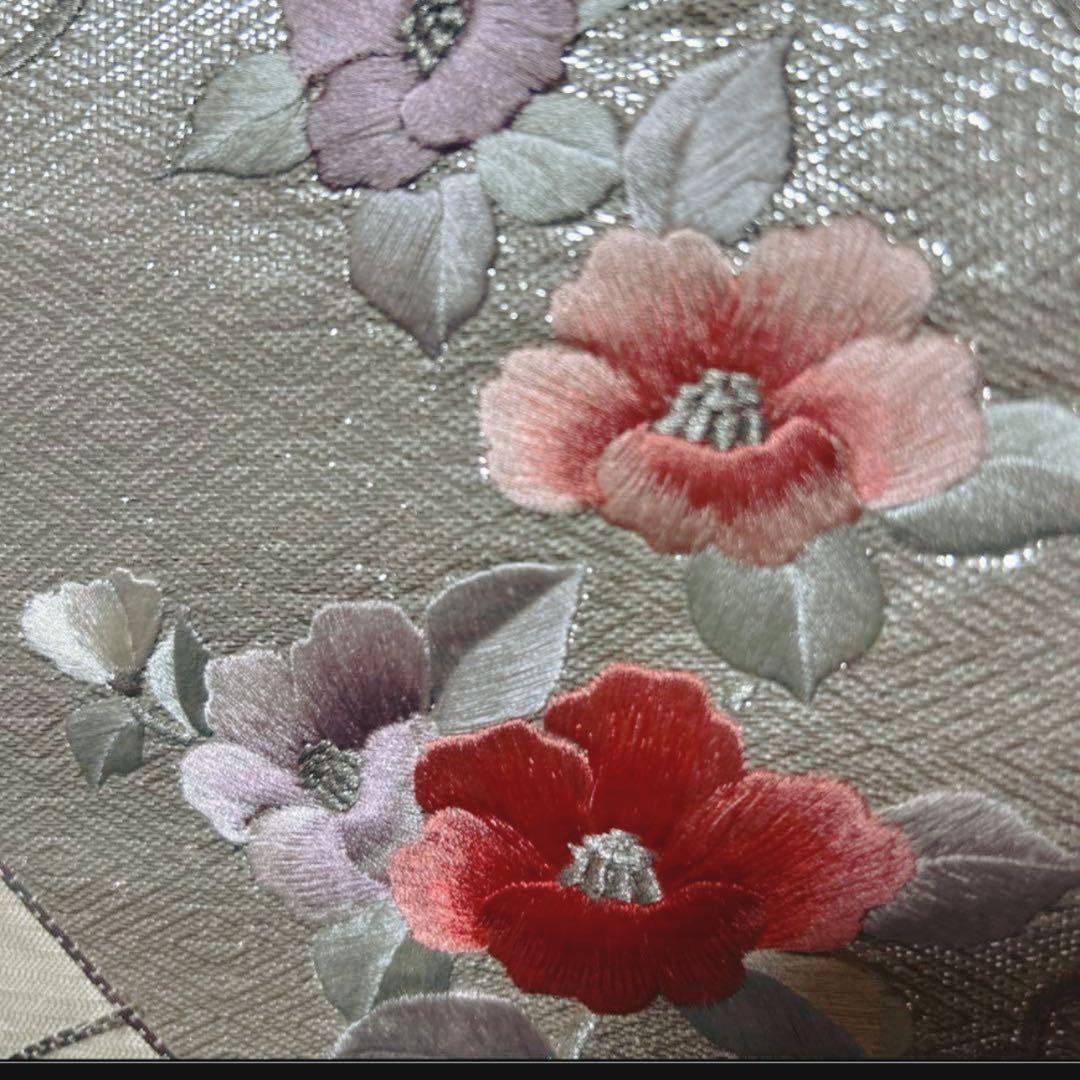 ま*り様 正絹　単衣　薄物　縮緬　縮み　絽　美品　色無地　裄丈長め　フルセット