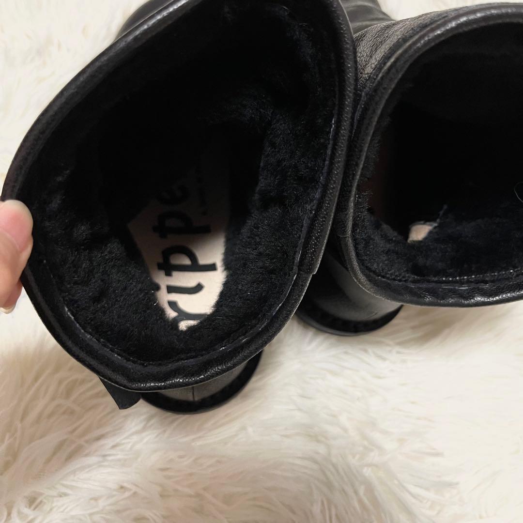 未使用級 trippen トリッペン Bomb ボム ブーツ　レザー ブラック