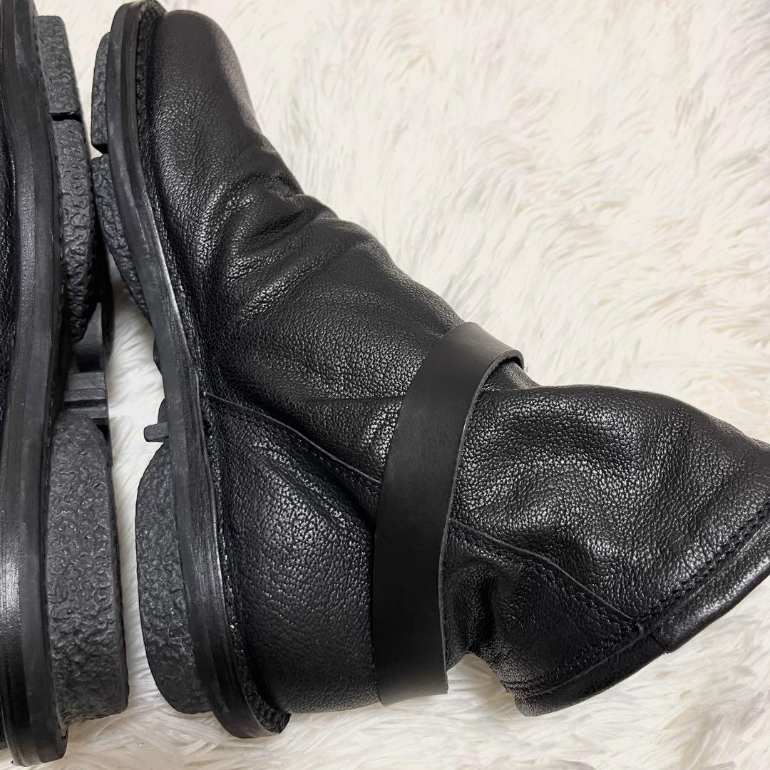 未使用級 trippen トリッペン Bomb ボム ブーツ　レザー ブラック