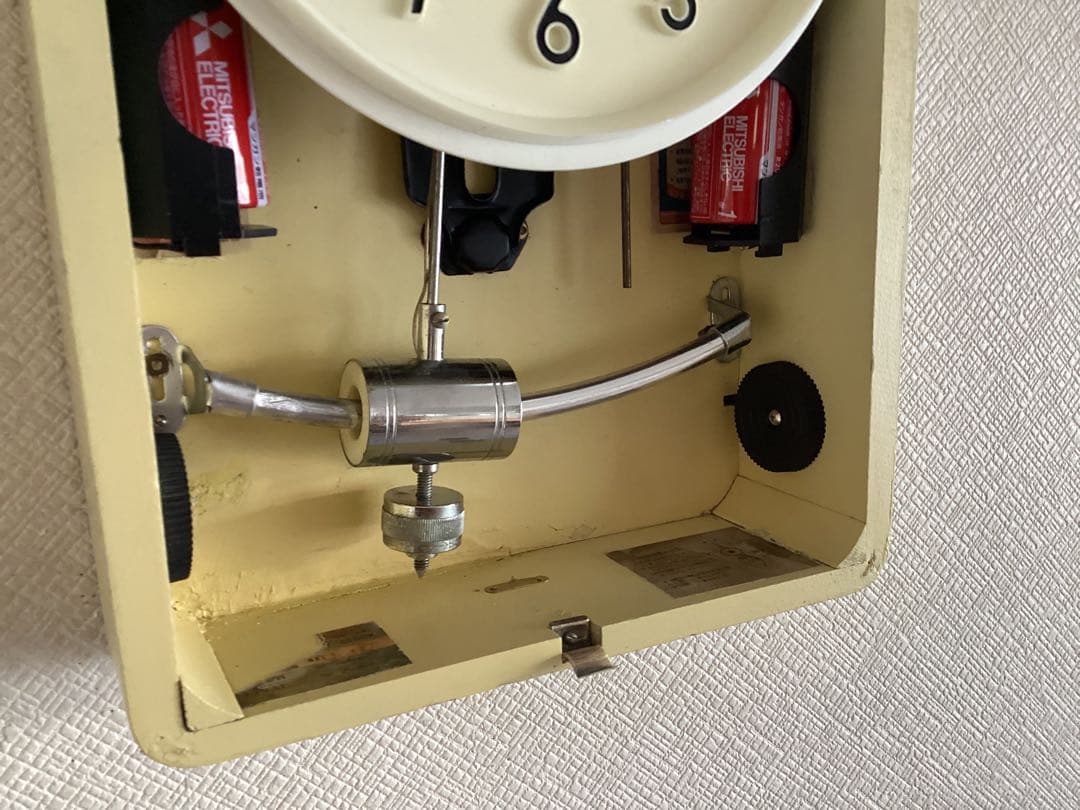 National(現Panasonic)電磁式振り子時計　昭和30年代