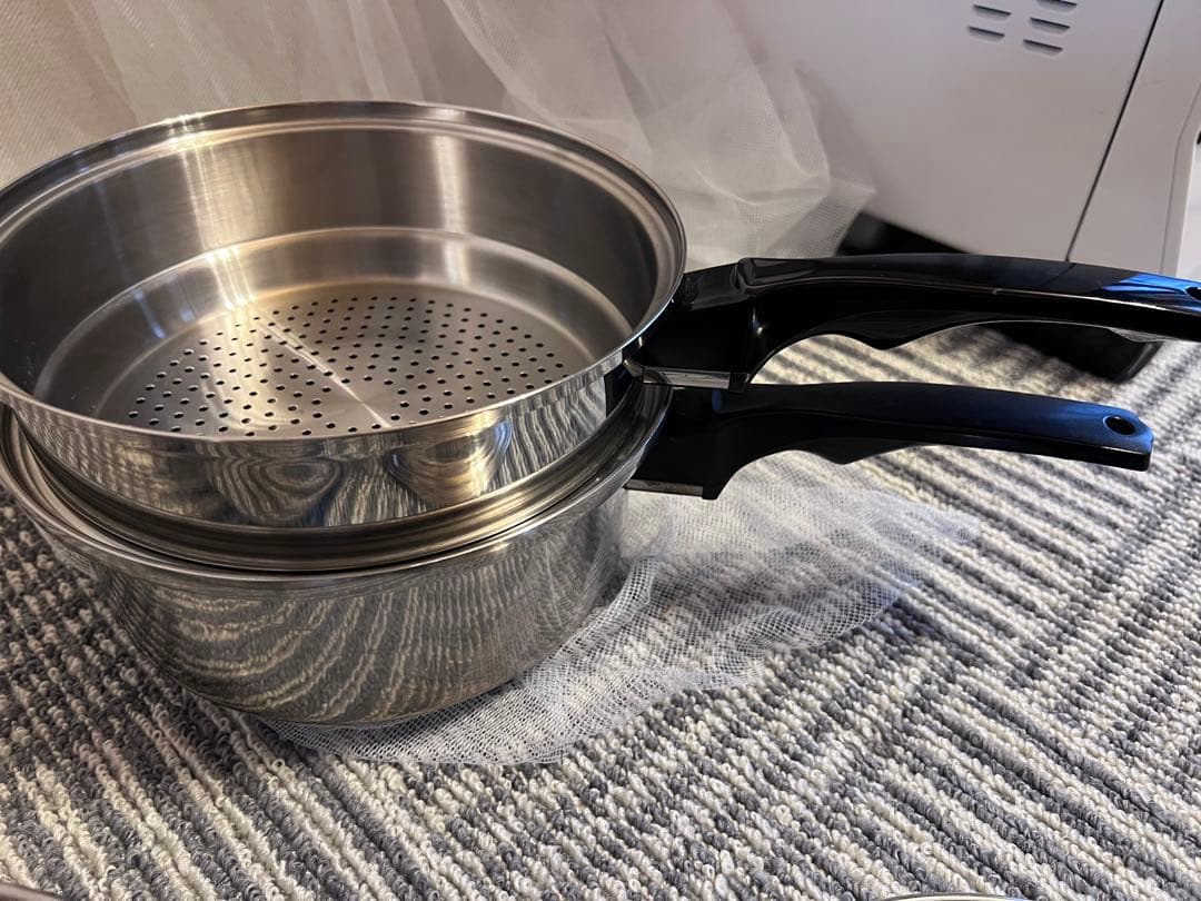 インコア　INKORステンレス鍋・蒸し器