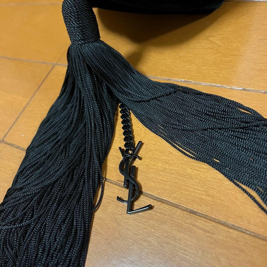 YSL サンローラン 巾着 ベロア