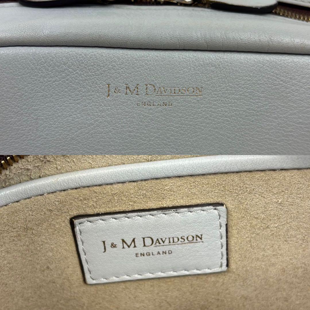 J&M DAVIDSON カメラバッグ ギャビー ゴールド金具 ライトブルー