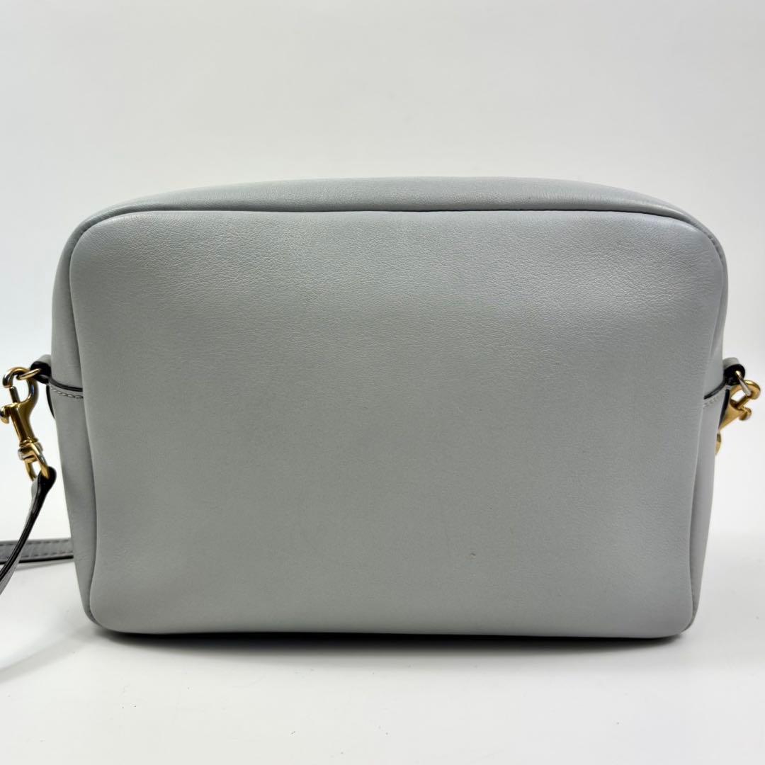 J&M DAVIDSON カメラバッグ ギャビー ゴールド金具 ライトブルー