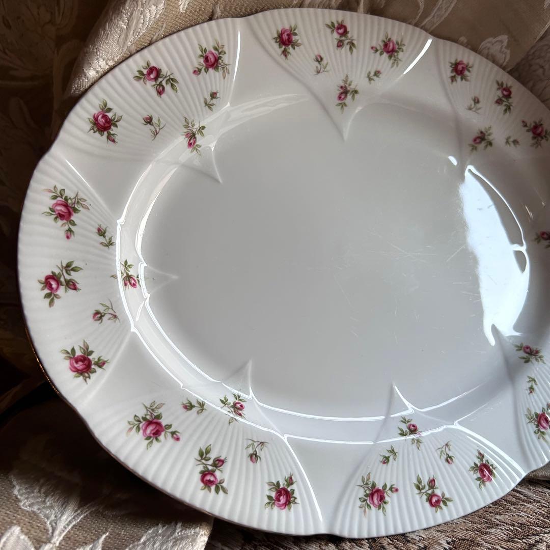 英国製　ROYL  【Rosalie】オーバルプラター