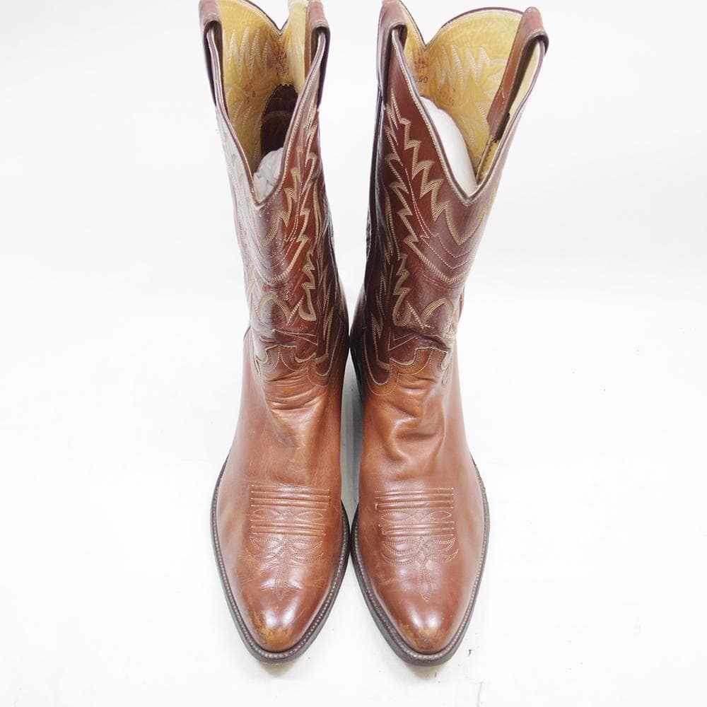 30cm Justin ウエスタンブーツ USA製 ヴィンテージ　P4176
