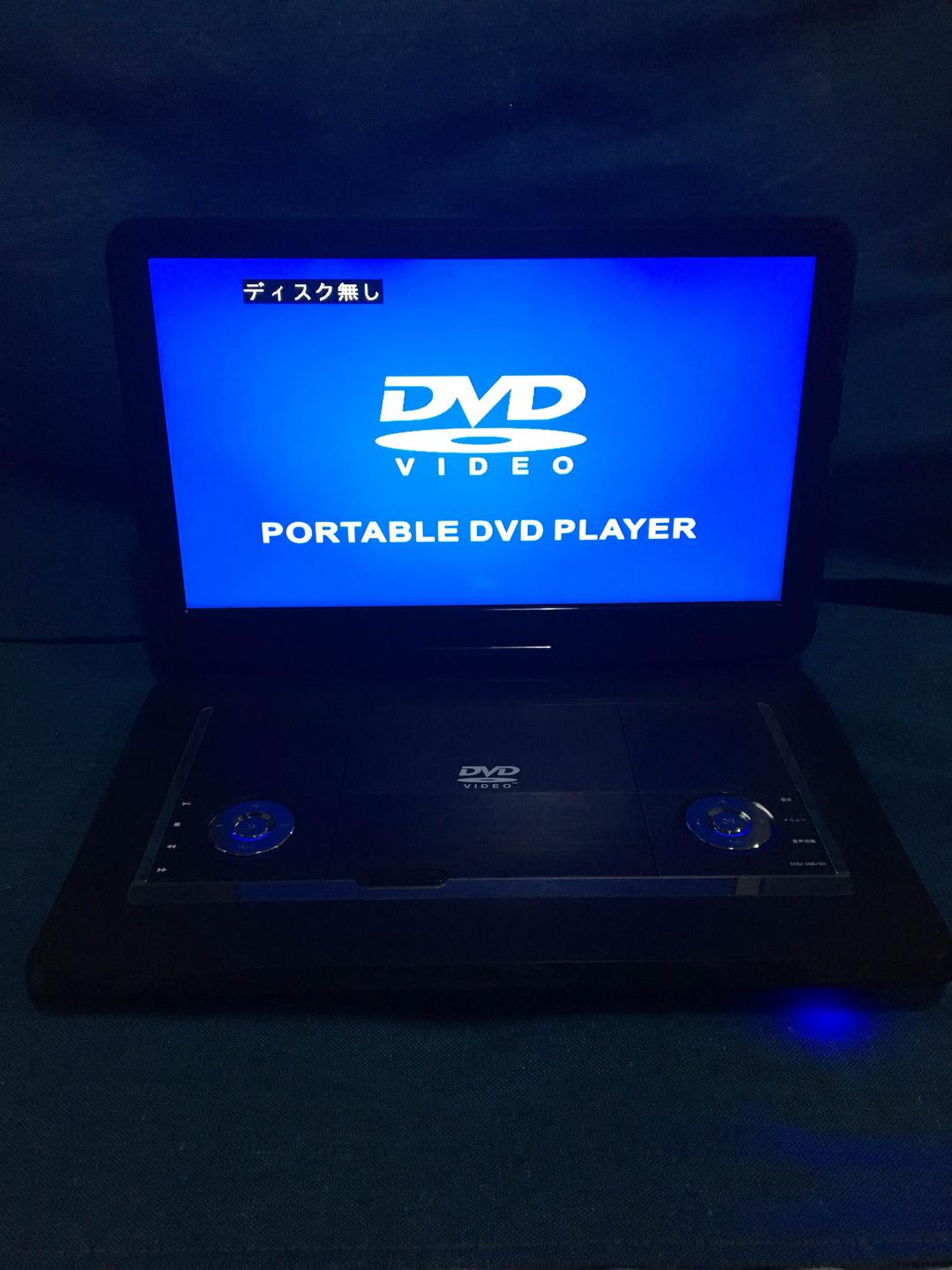 【新品未使用】15.6インチ DVDプレーヤー