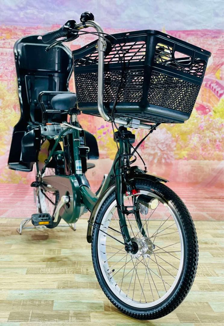 K2655 電動自転車パナソニック ギュット 子供乗せ 20インチ 送料無料