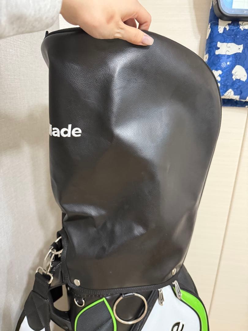【最終価格】TaylorMade ゴルフバッグ ホワイト/グリーン